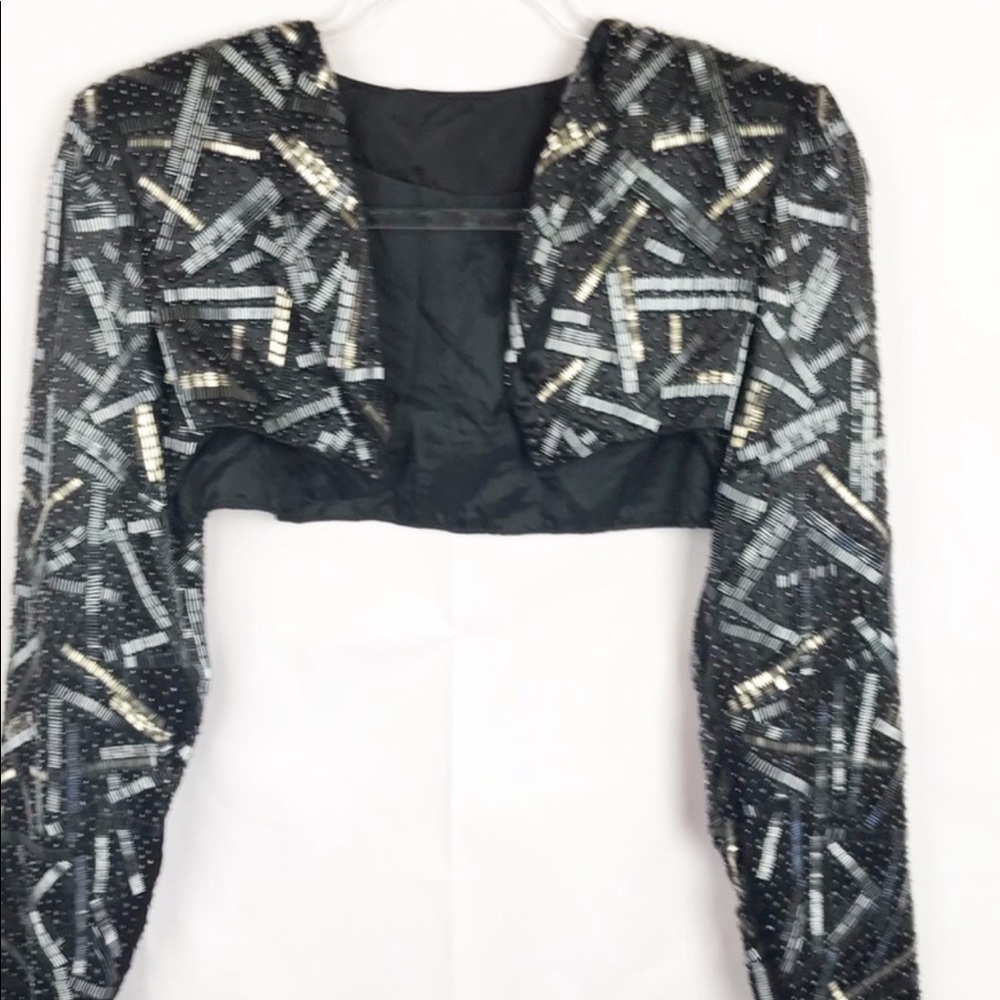 BEADED BOLERO /SHRUG NWOT SIZE XXS